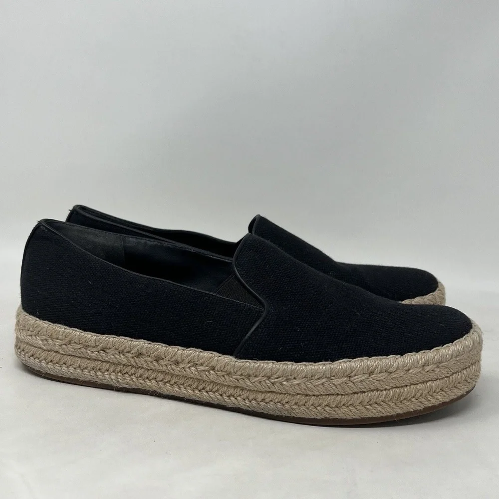 Vince - Upton Womens Canvas Slip On Espadrilles 9